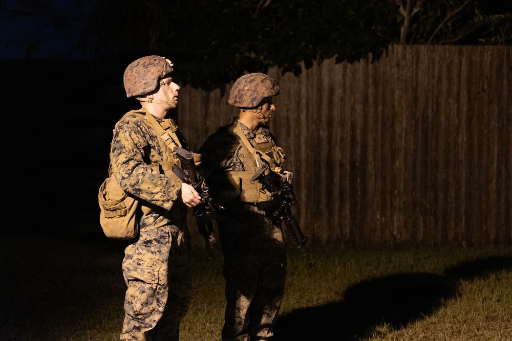 Kaiju Rain 26: 7th Communication Battalion Marines conduct night operations