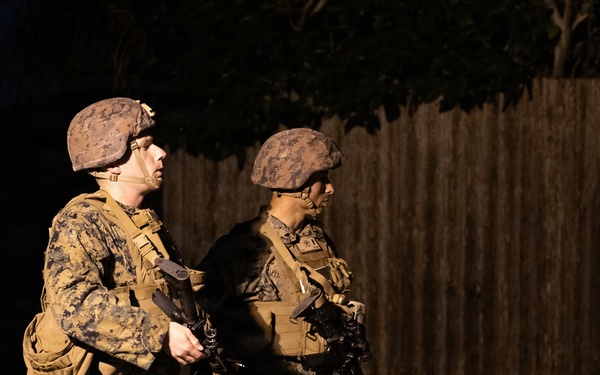Kaiju Rain 26: 7th Communication Battalion Marines conduct night operations