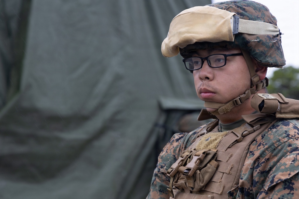 Kaiju Rain 26: 7th Communication Battalion Marines conduct field operations
