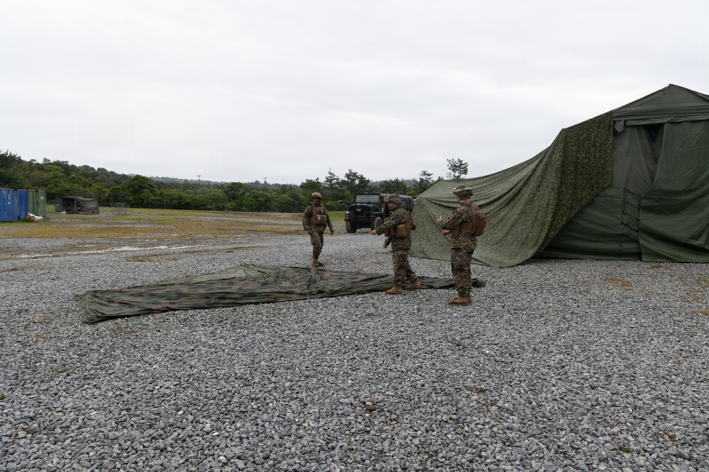 Kaiju Rain 26: 7th Communication Battalion Marines conduct field operations