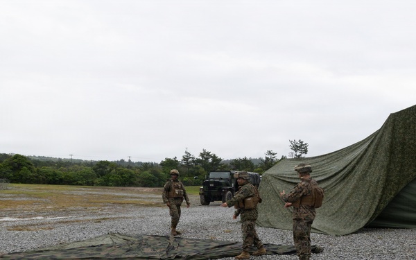Kaiju Rain 26: 7th Communication Battalion Marines conduct field operations