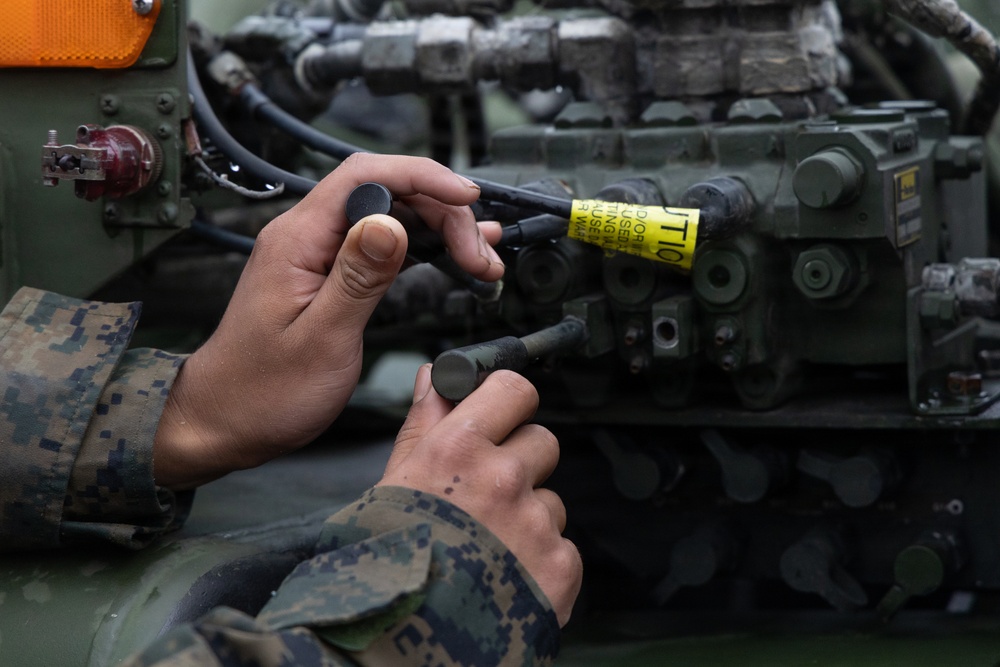 Kaiju Rain 26: 7th Communication Battalion Marines conduct field operations