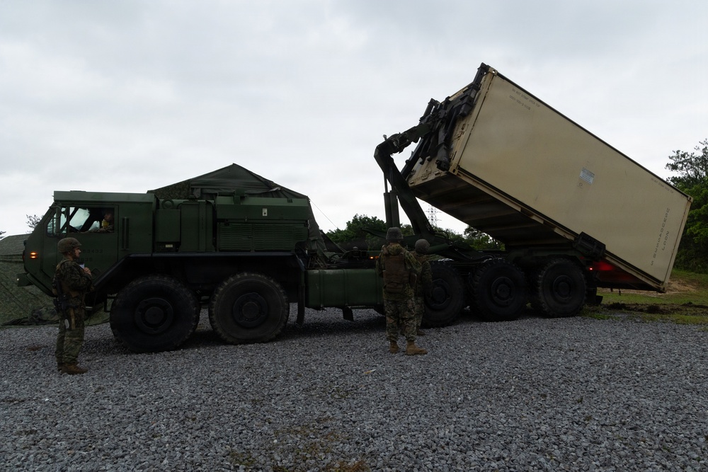 Kaiju Rain 26: 7th Communication Battalion Marines conduct field operations