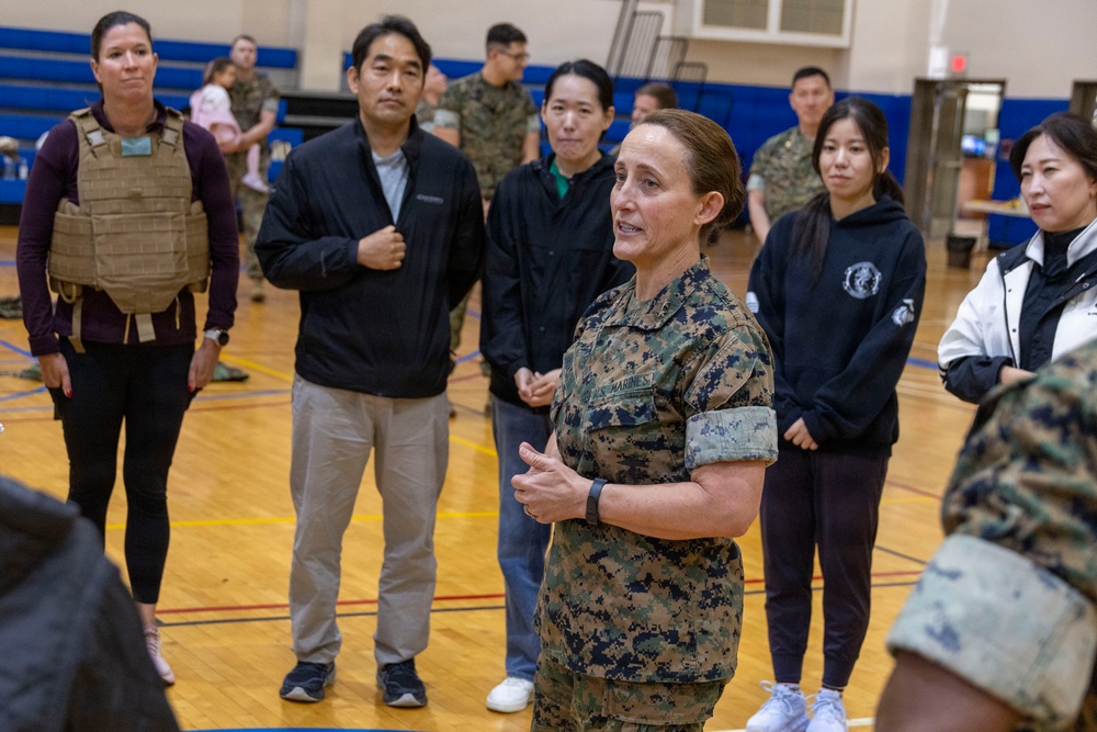 MARFORK, ROK Marine Corps spouses participate in Jane and John Wayne Day