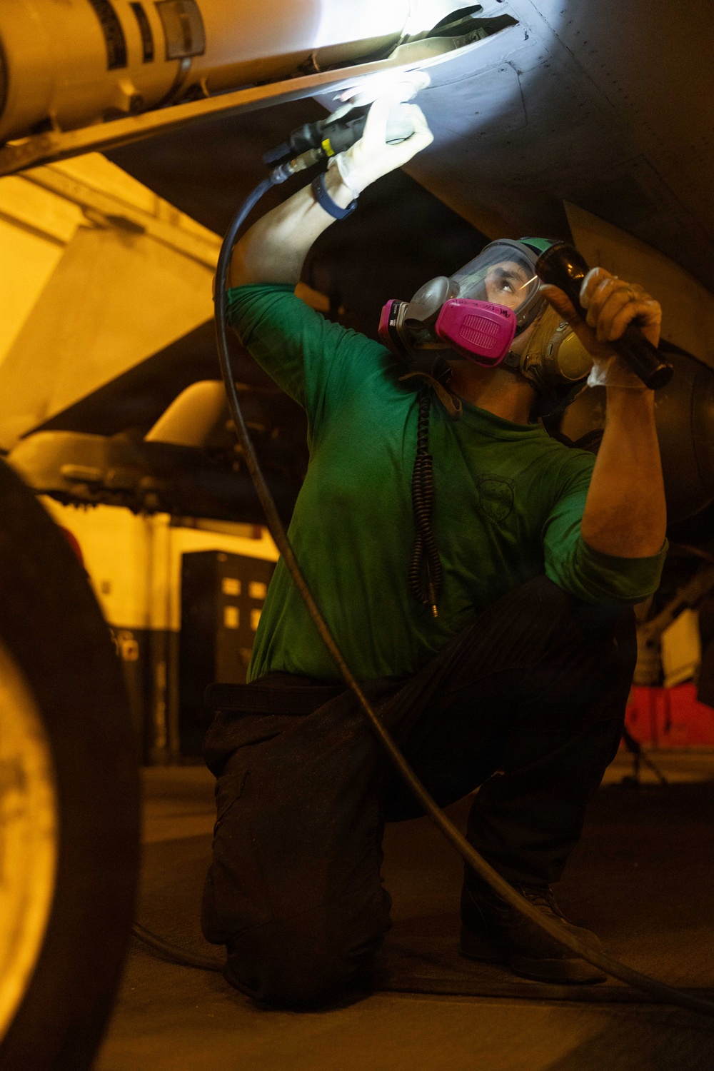 Aircraft Maintenance aboard USS George H.W. Bush (CVN 77)