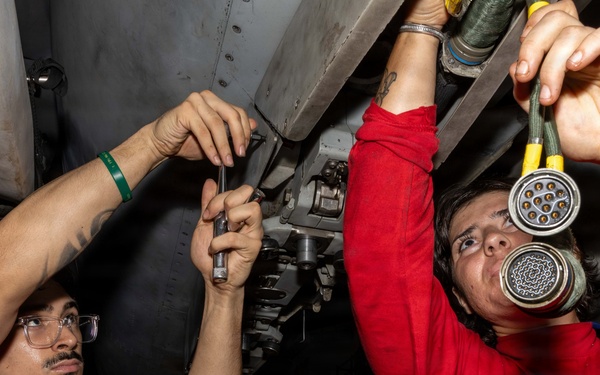 Aircraft Maintenance aboard USS George H.W. Bush (CVN 77)