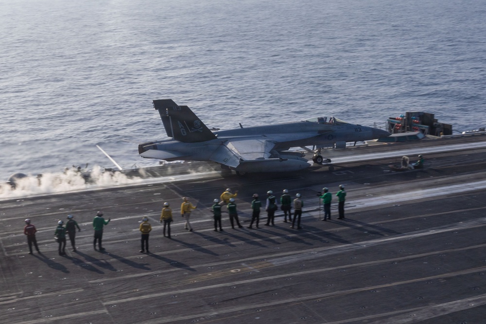 Flight Operations aboard USS George H.W. Bush (CVN 77)