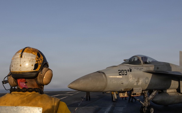 Flight Operations aboard USS George H.W. Bush (CVN 77)