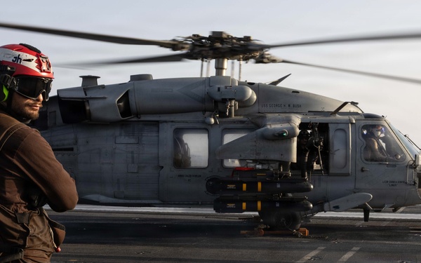 Flight Operations aboard USS George H.W. Bush (CVN 77)