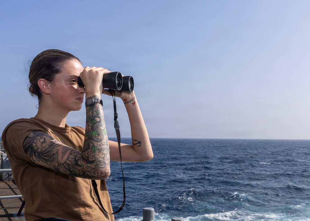 Watchstanding aboard USS George H.W. Bush (CVN 77)