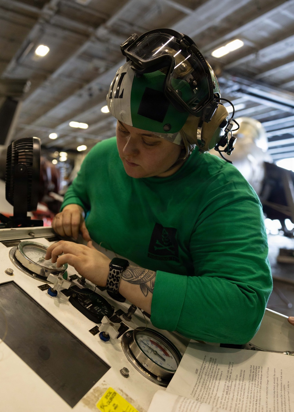 Aircraft Maintenance aboard USS George H.W. Bush (CVN 77)