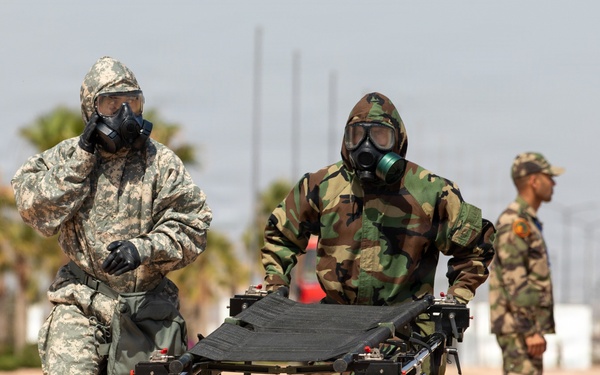 US, Moroccan forces train to counter WMD threats during African Lion 26