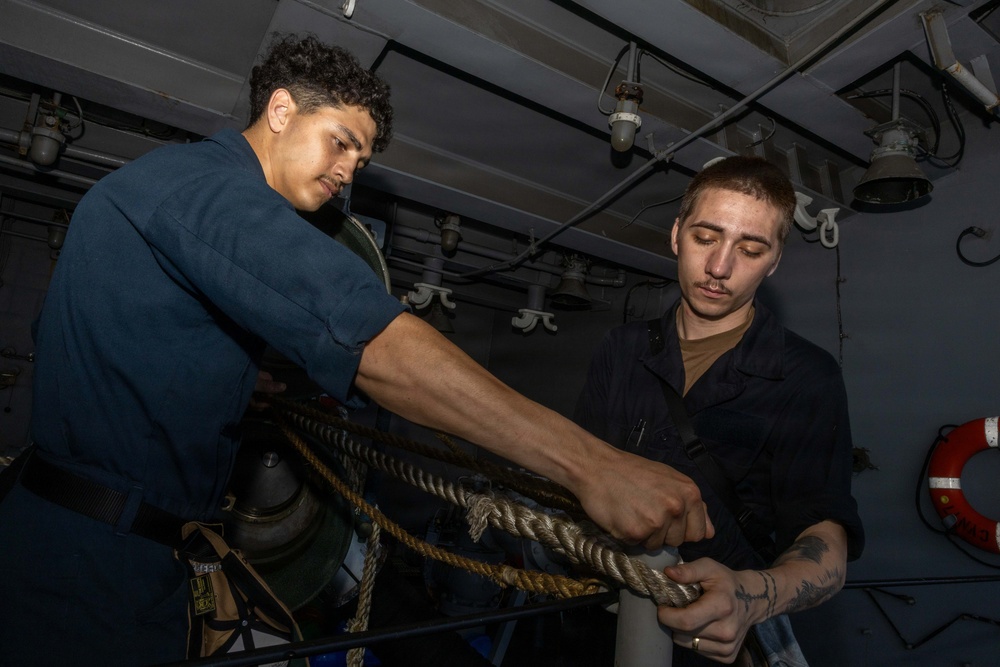 General Maintenance aboard USS George H.W. Bush (CVN 77)