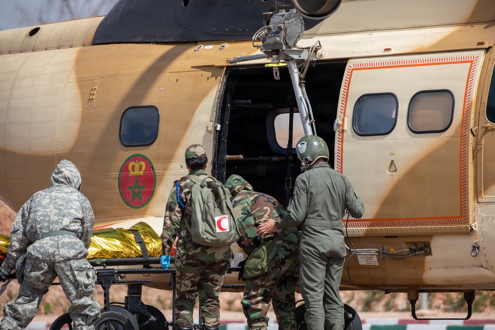 US, Moroccan forces train to counter WMD threats during African Lion 26