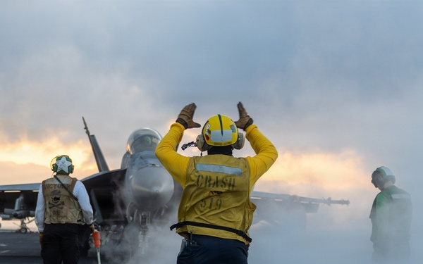 Flight Operations aboard USS George H.W. Bush (CVN 77)