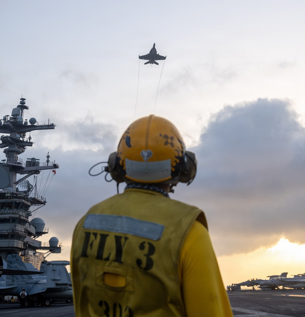 Flight Operations aboard USS George H.W. Bush (CVN 77)