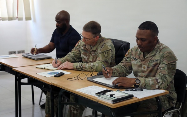 US personnel apply a new innovative sustainment assessment during African Lion 26