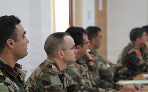 US personnel apply a new innovative sustainment assessment during African Lion 26