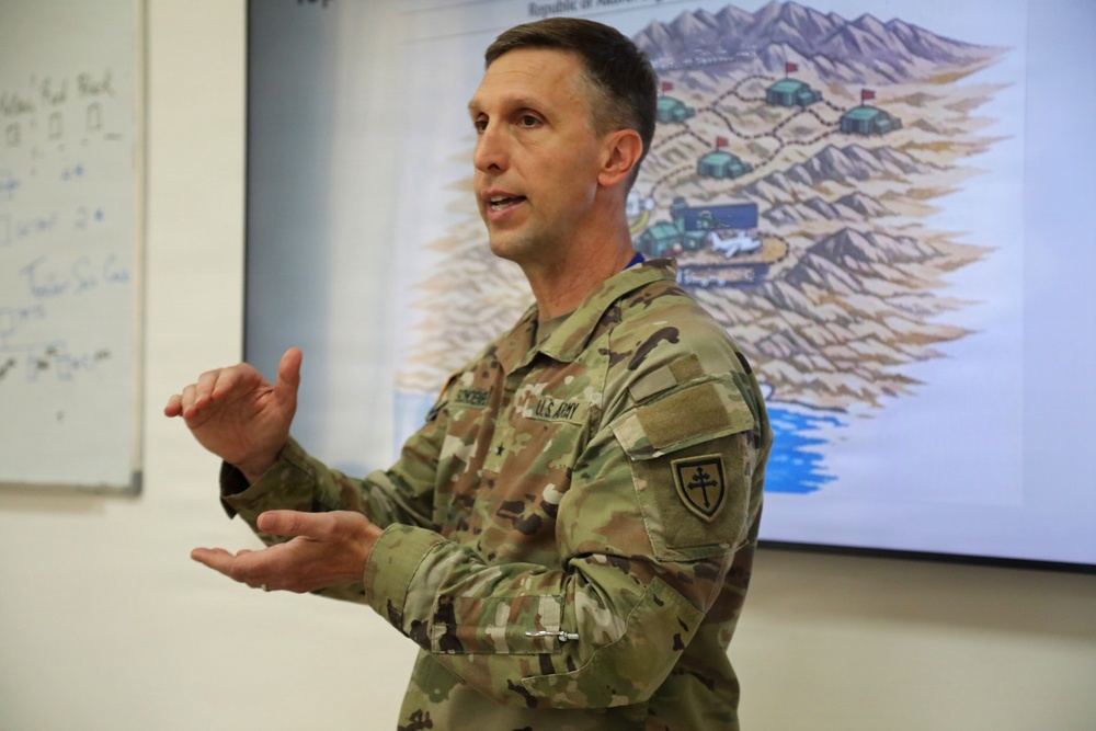 US personnel apply a new innovative sustainment assessment during African Lion 26