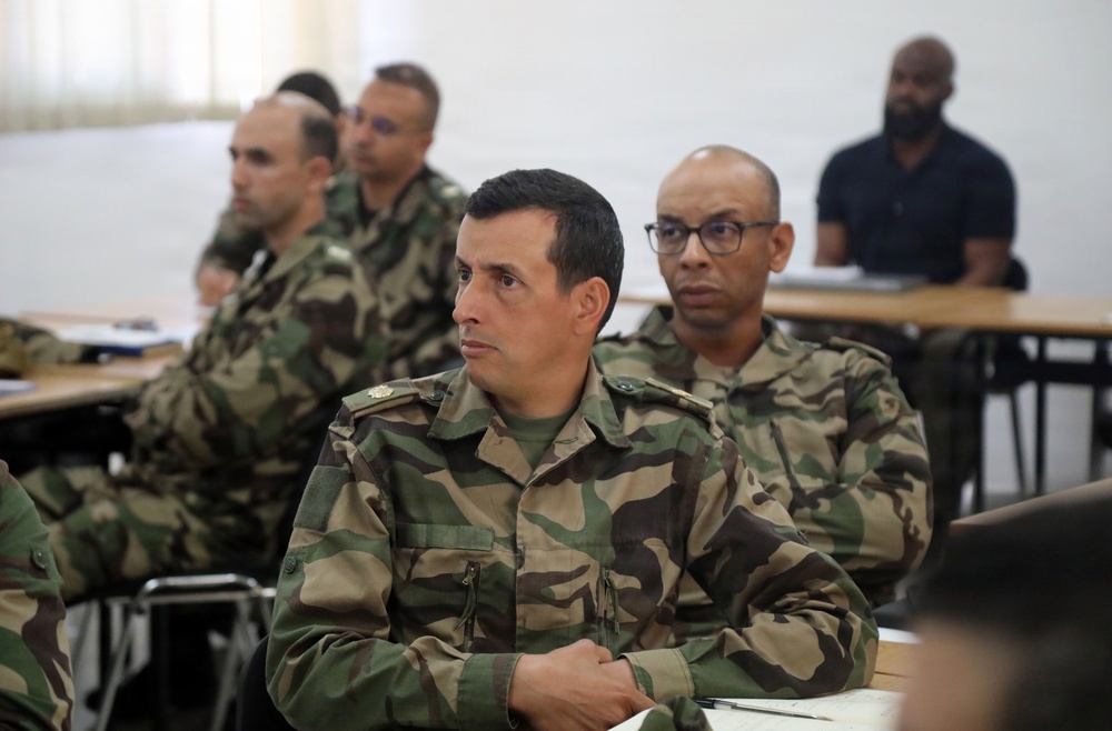 US personnel apply a new innovative sustainment assessment during African Lion 26