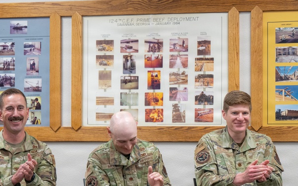 124 CES Change of Command