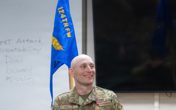 124 CES Change of Command