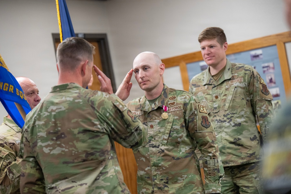 124 CES Change of Command