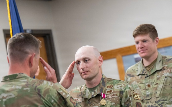 124 CES Change of Command