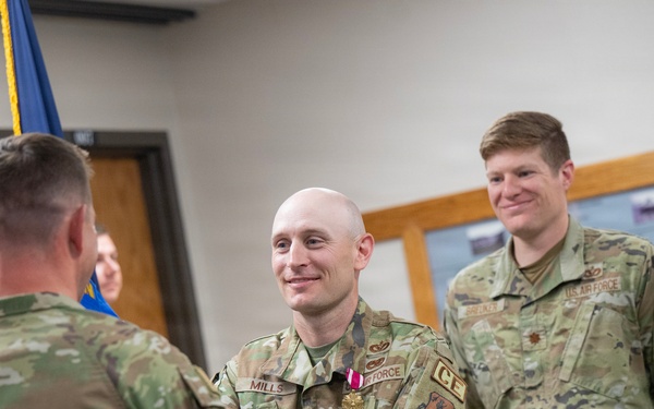 124 CES Change of Command