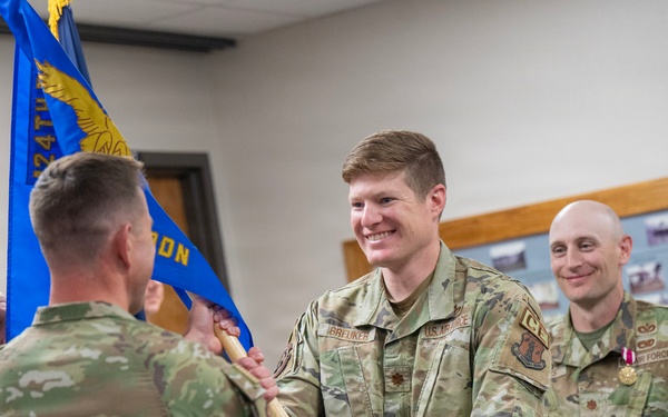 124 CES Change of Command