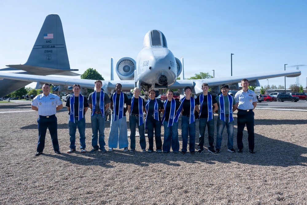 124th Fighter Wing Student Flight High School Grads