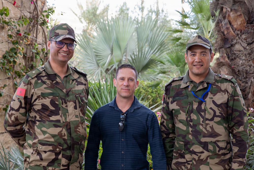 SETAF-AF senior enlisted leader welcomed by Royal Moroccan Armed Forces during African Lion 26