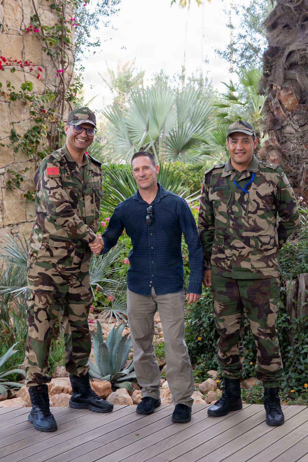SETAF-AF senior enlisted leader welcomed by Royal Moroccan Armed Forces during African Lion 26