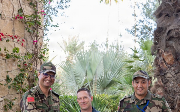 SETAF-AF senior enlisted leader welcomed by Royal Moroccan Armed Forces during African Lion 26