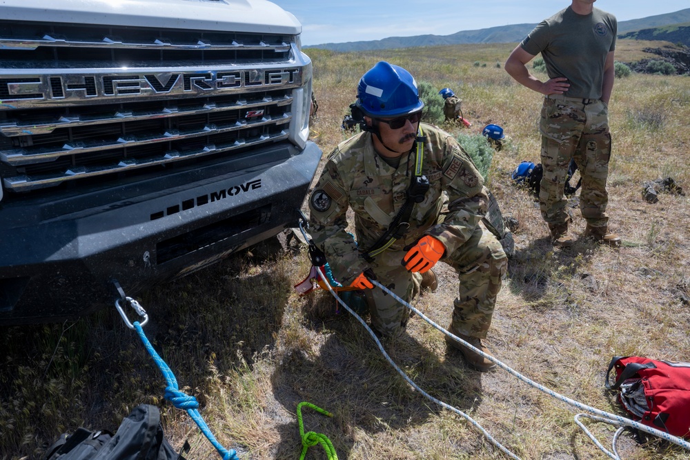 Gowen Fire Rope Rescue Training