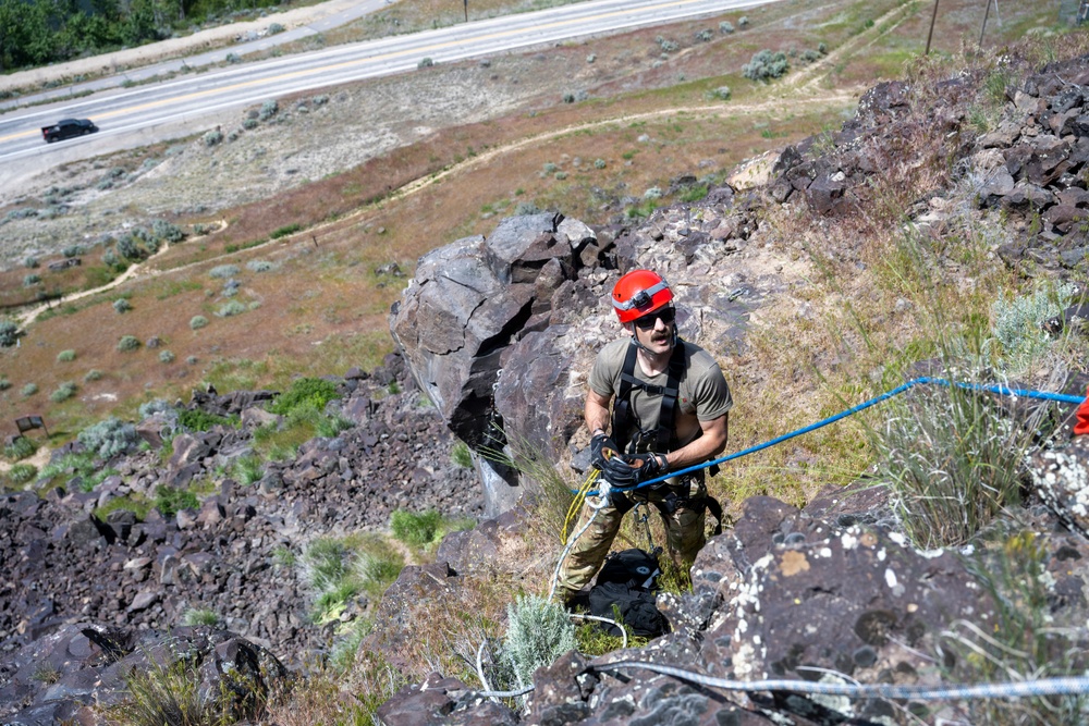 Gowen Fire Rope Rescue Training