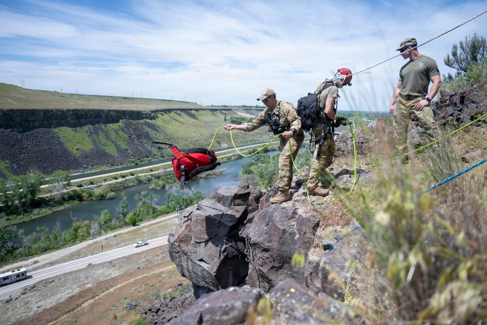 Gowen Fire Rope Rescue Training