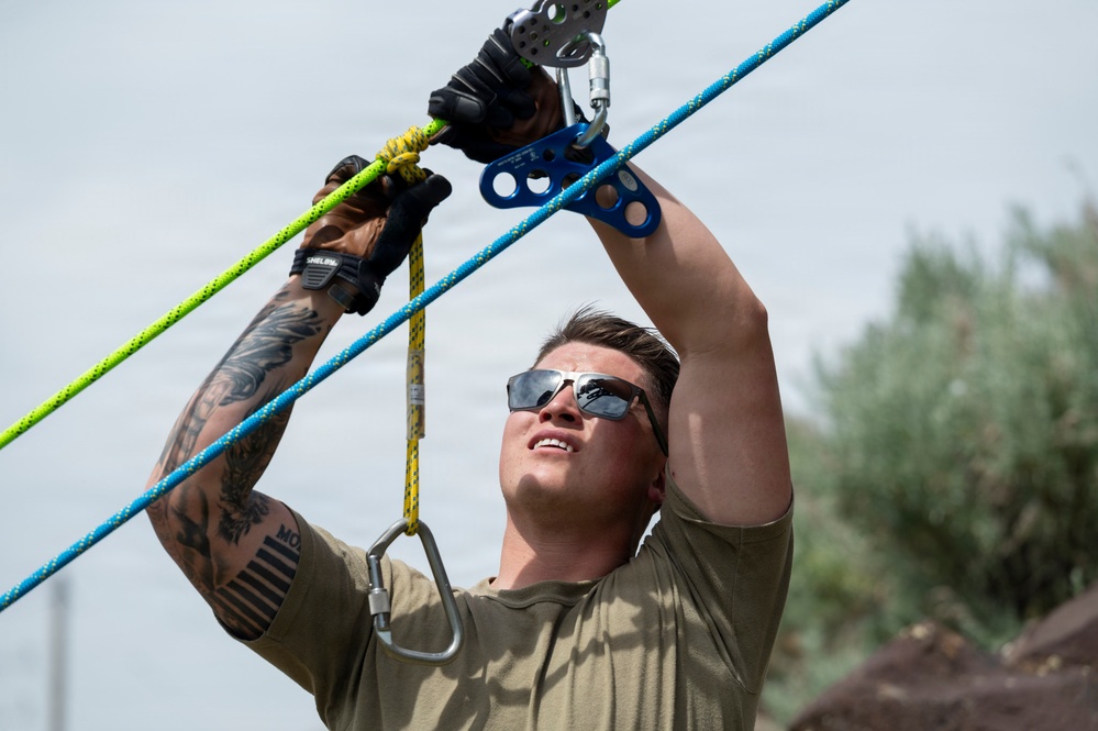 Gowen Fire Rope Rescue Training