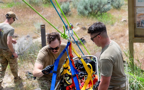 Gowen Fire Rope Rescue Training