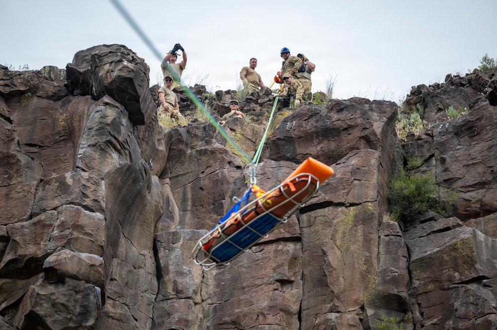 Gowen Fire Rope Rescue Training