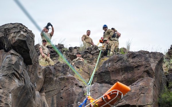 Gowen Fire Rope Rescue Training