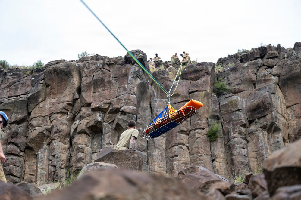 Gowen Fire Rope Rescue Training