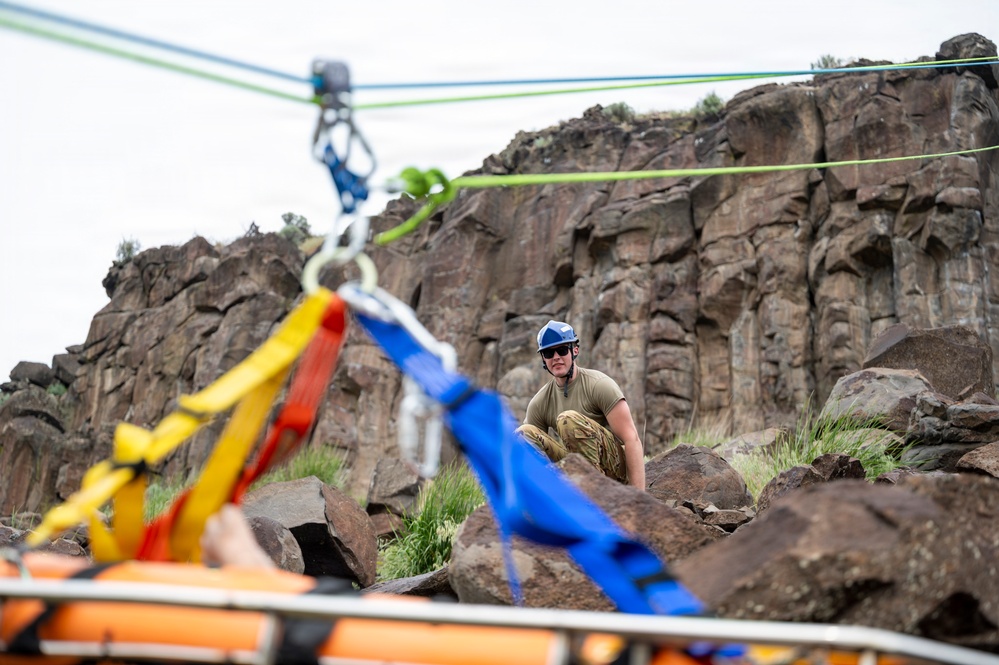 Gowen Fire Rope Rescue Training
