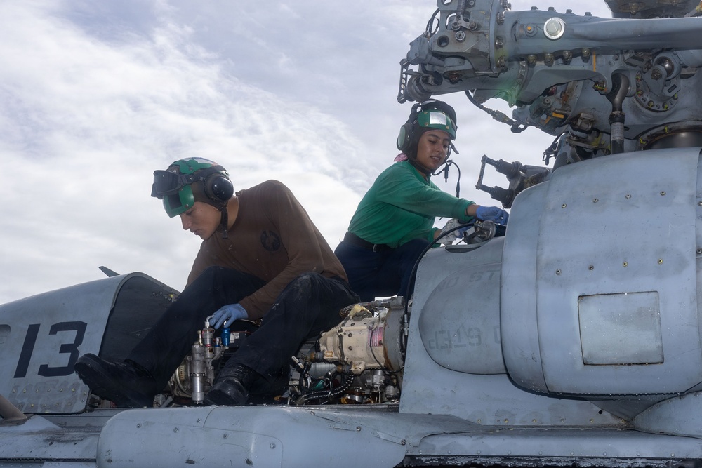 USS Iwo Jima Damage Control Training Evolution