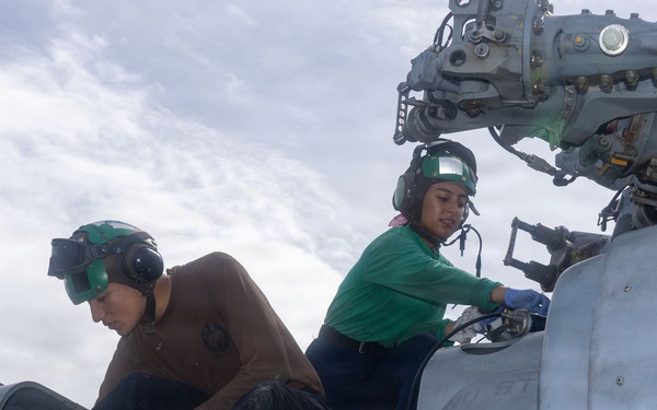 USS Iwo Jima Damage Control Training Evolution