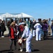 Sailors aboard future LCS 31 participate in a community day ahead of the upcoming commissioning ceremony