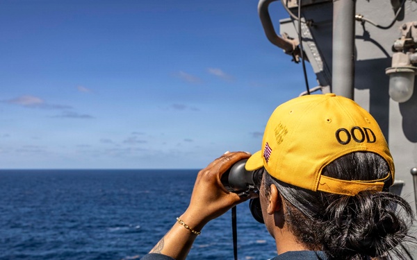 USS Iwo Jima Conducts Daily Operations