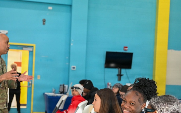 AFRC Command Chief Nuñez shares Opportunities with Boys and Girls Club