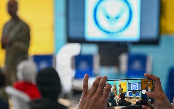 AFRC Command Chief Nuñez shares Opportunities with Boys and Girls Club
