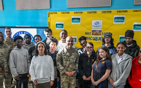 AFRC Command Chief Nuñez shares Opportunities with Boys and Girls Club